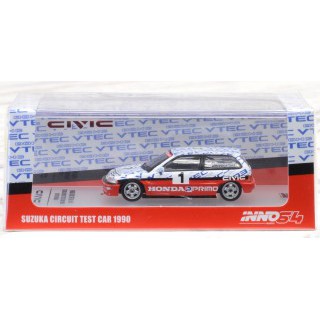 Honda Civic EF9 Test Suzuka 1990 - Satoru Nakajima - Spark 1/43 - S5459