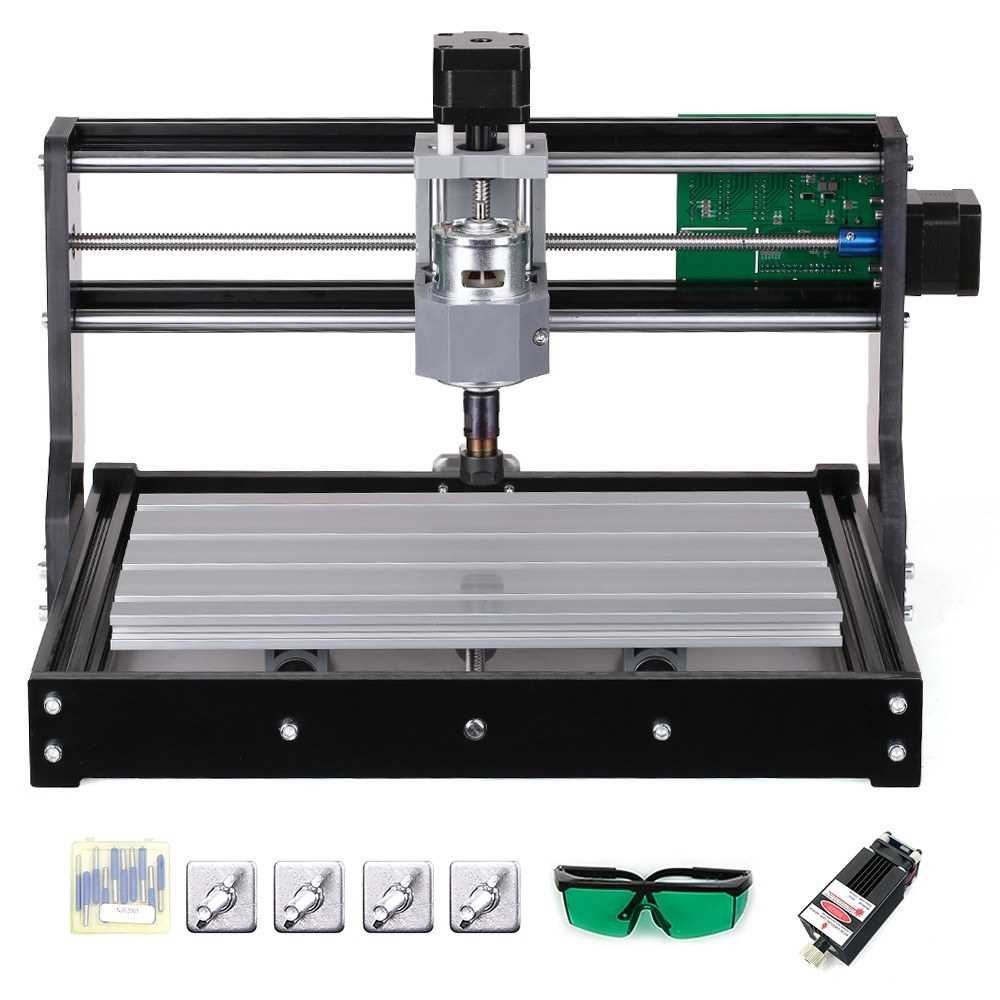 CNC3018 DIY CNC Router Kit 2-in-1 Mini Laser Engraving Machine GRBL ...