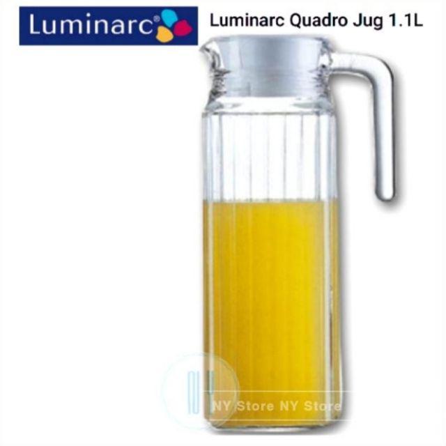 Carafe en verre Quadro 1.1L - Luminarc