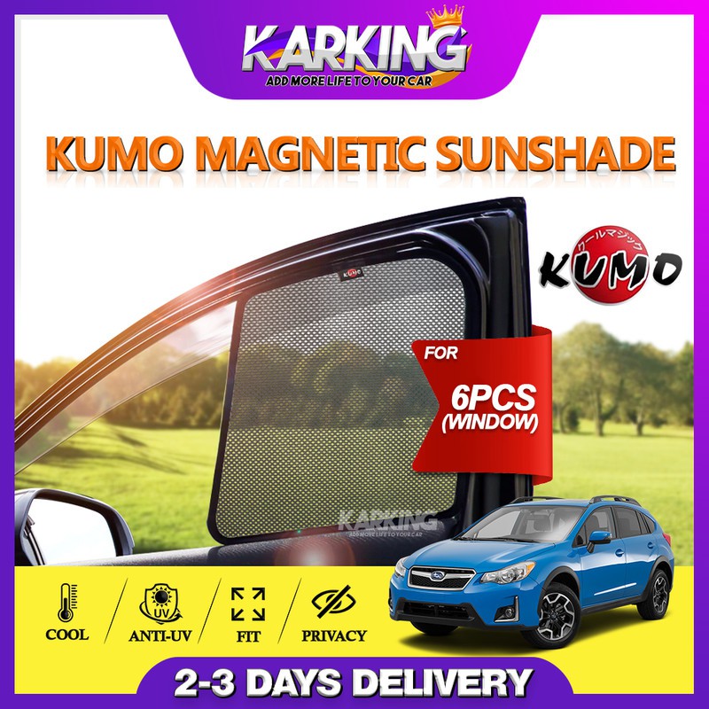 KUMO Magnetic Sunshade Subaru Xv 2013 2017 | Shopee Malaysia