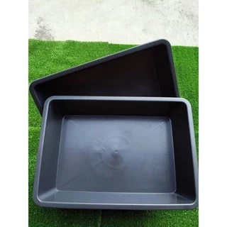 200L Heavy Duty Rectangular Plastic Basin / Large Fish Pond Aquarium / Tray  / Storage / Bakul / Tong Kolam Ikan