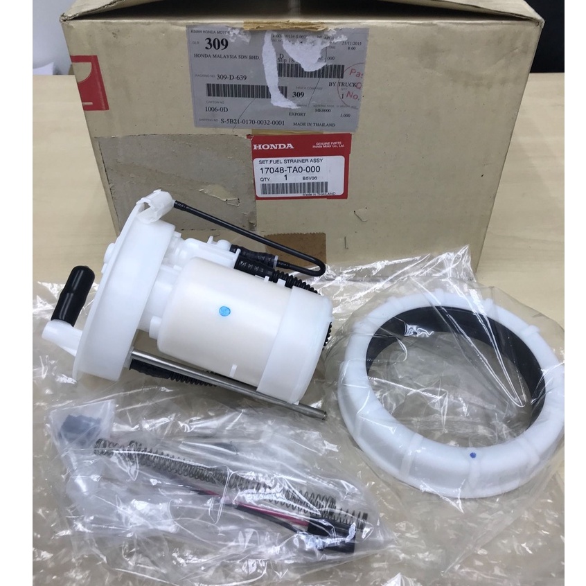 HONDA ACCORD TA0/TAO FUEL FILTER STRAINER SET ORIGINAL & OEM 17048-TA0 ...