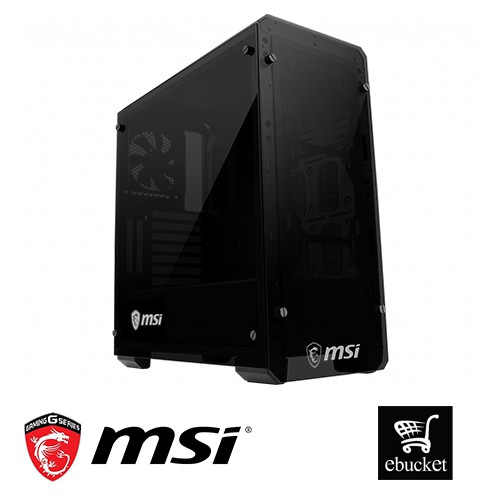 MSI MAG BUNKER MID TOWER ATX CASING | Shopee Malaysia