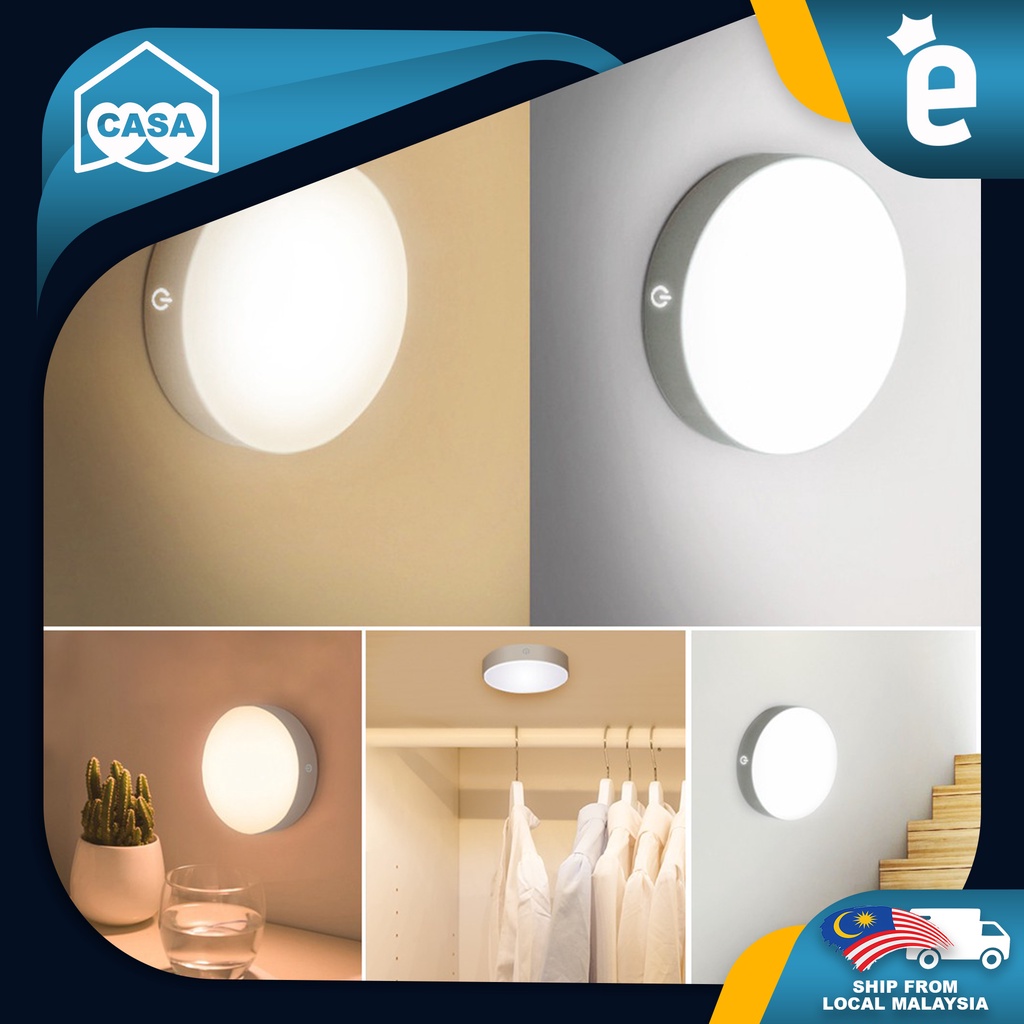 Rechargeable Sensor Night Light, Wireless Body Induction Lamp, Motion ...