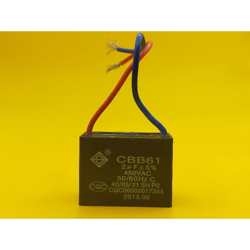 🔥READY STOCK🔥 CBB61 2.0UF FAN CEILING CAPACITOR / KAPASITOR KIPAS