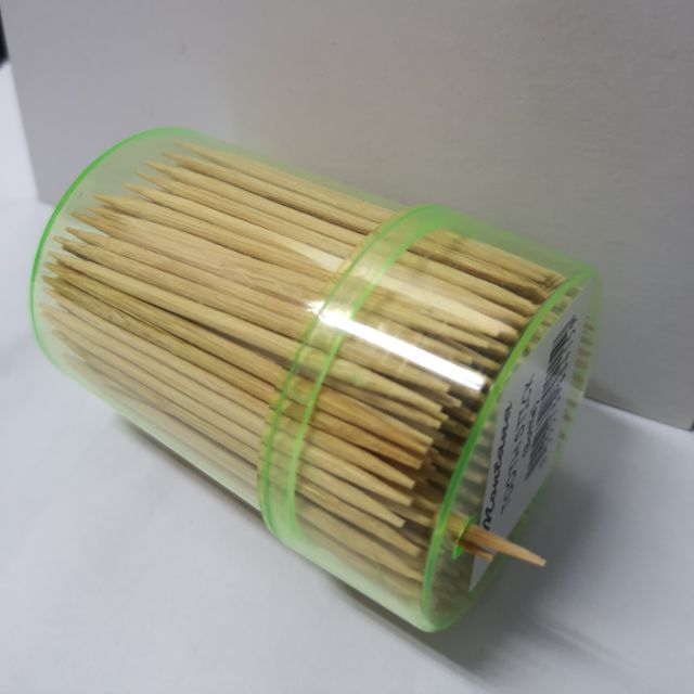 Cungkil gigi kayu Toothpicks wooden 1 bottle dispenser adjustable pour ...