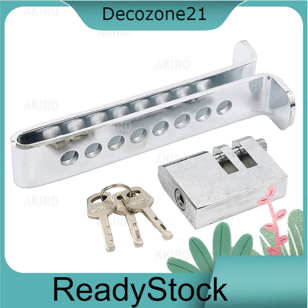 Brake Lock Anti Theft Security Throttle Clutch Stainless Steel Keselamatan Pengunci Brek Kereta