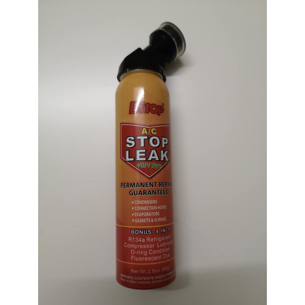 100 Original Bitop 4 in 1 Multi Function A/C Stop Leak Compressor Car