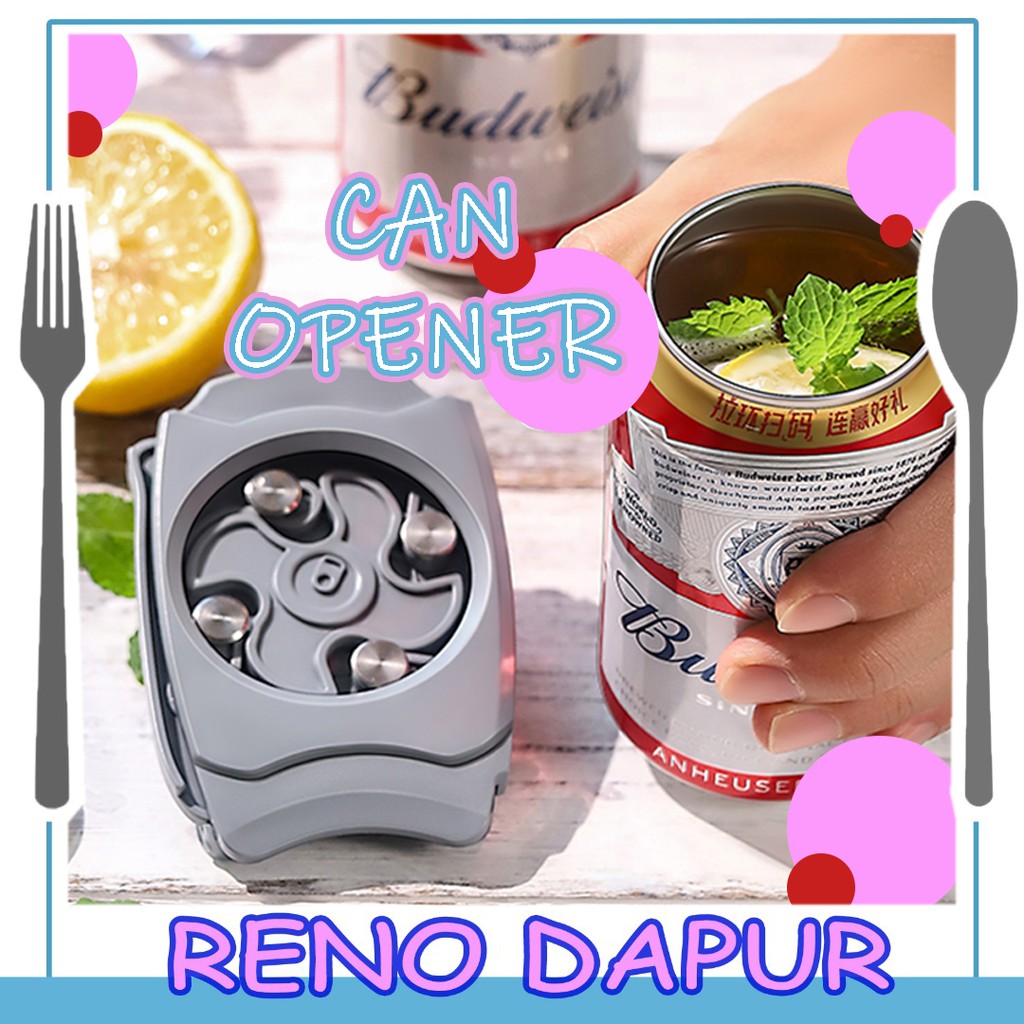 1pc Electric Can Opener, Automatic Can Opener Smooth Edge, Electric Can  Openers For Kitchen Arthritis And Seniors, Kitchen Gadget, Outdoor Camping