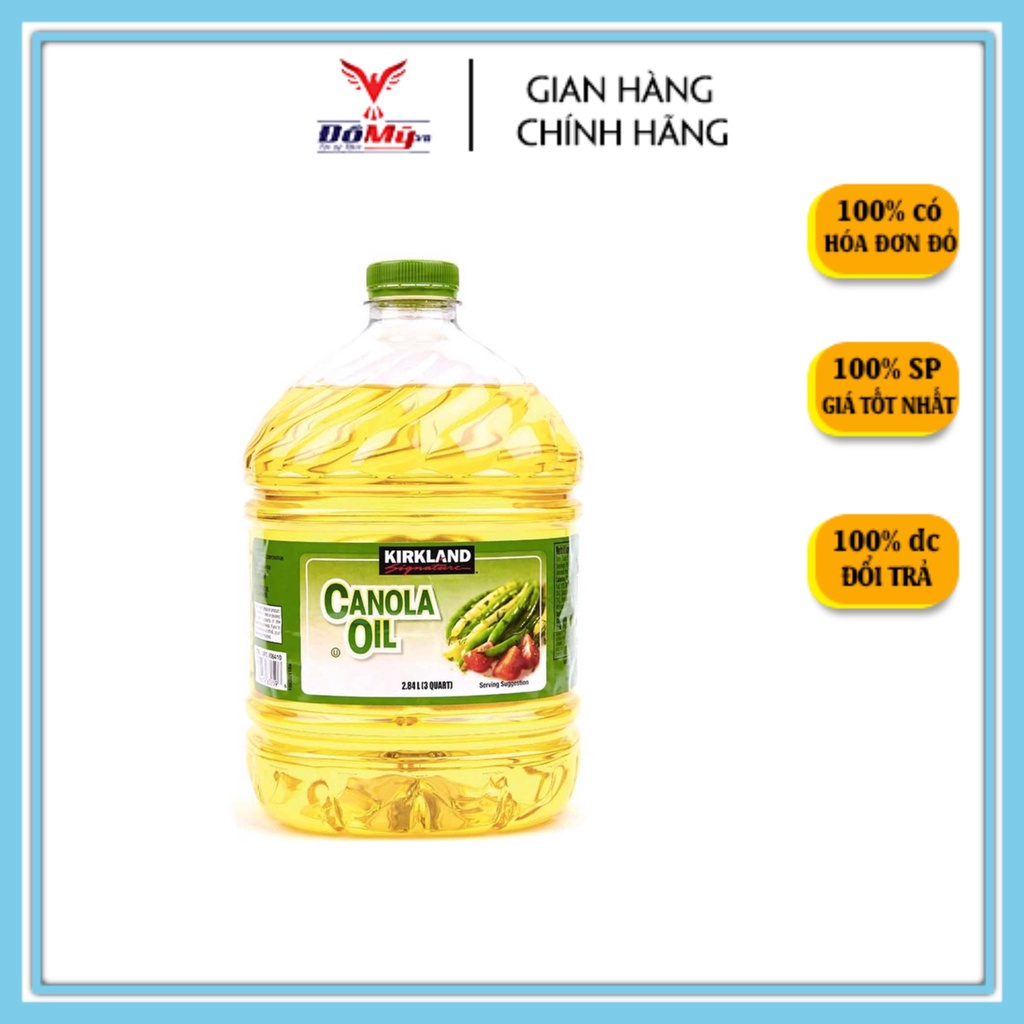 Kirkland Signature Canola Oil Canola Oil 2.84 liters Shopee Malaysia