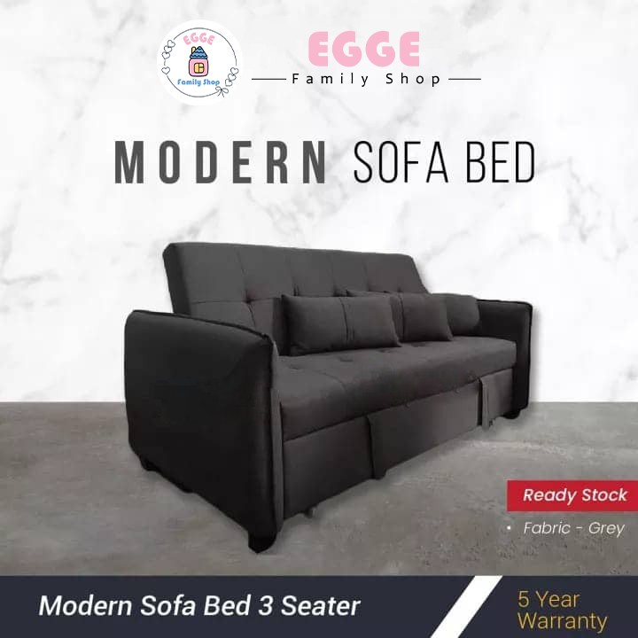Premium Sofa Bed Modern 3 Seater / Sofa Katil Shopee Malaysia