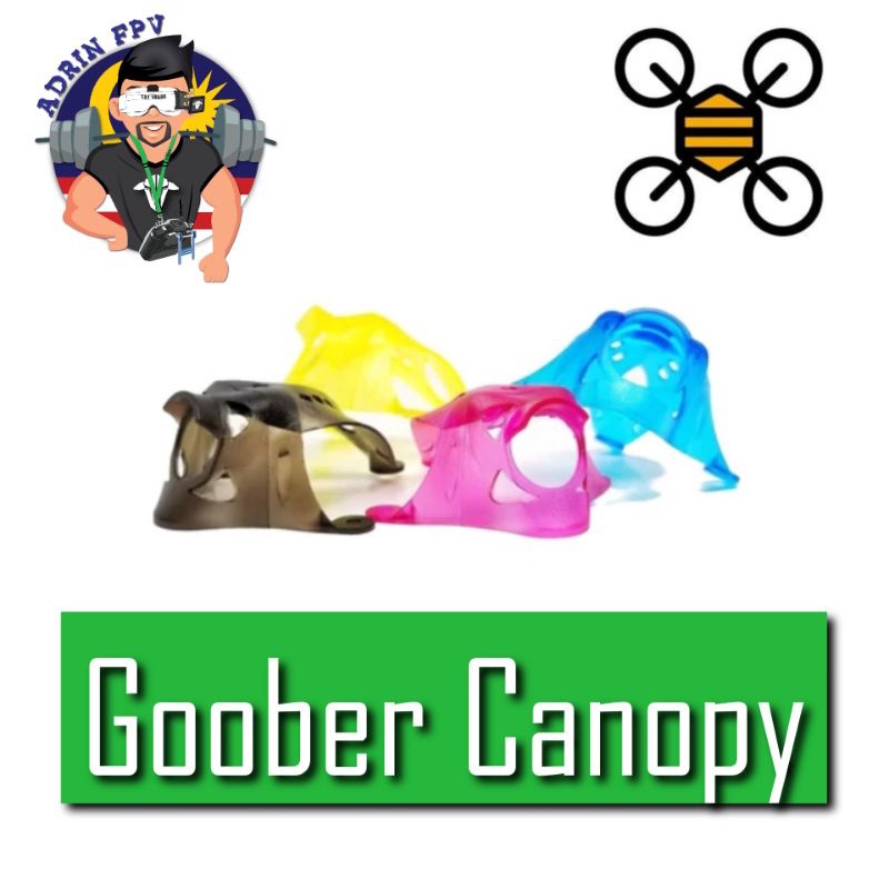 NewBeeDrone BeeBrain Goober Canopy for Cockroach 65mm 75mm whoop micro ...