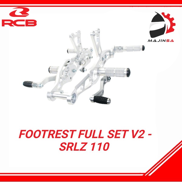 RACING BOY FOOTREST 100% ORIGINAL SRL110 V2 FULL SET | Shopee Malaysia