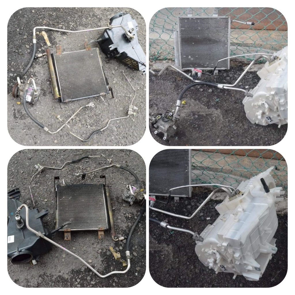 Air aircond set L7 L9 Kenari Kelisa Myvi Passo Compressor Pam Condenser