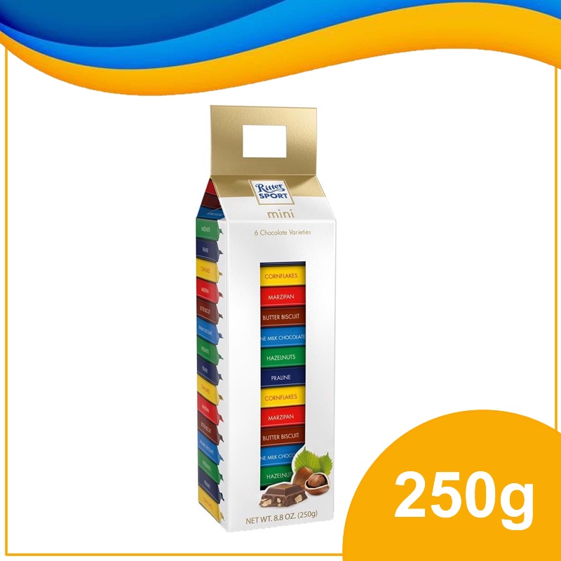 Ritter Sport Mini 15 pcs 250g | Shopee Malaysia