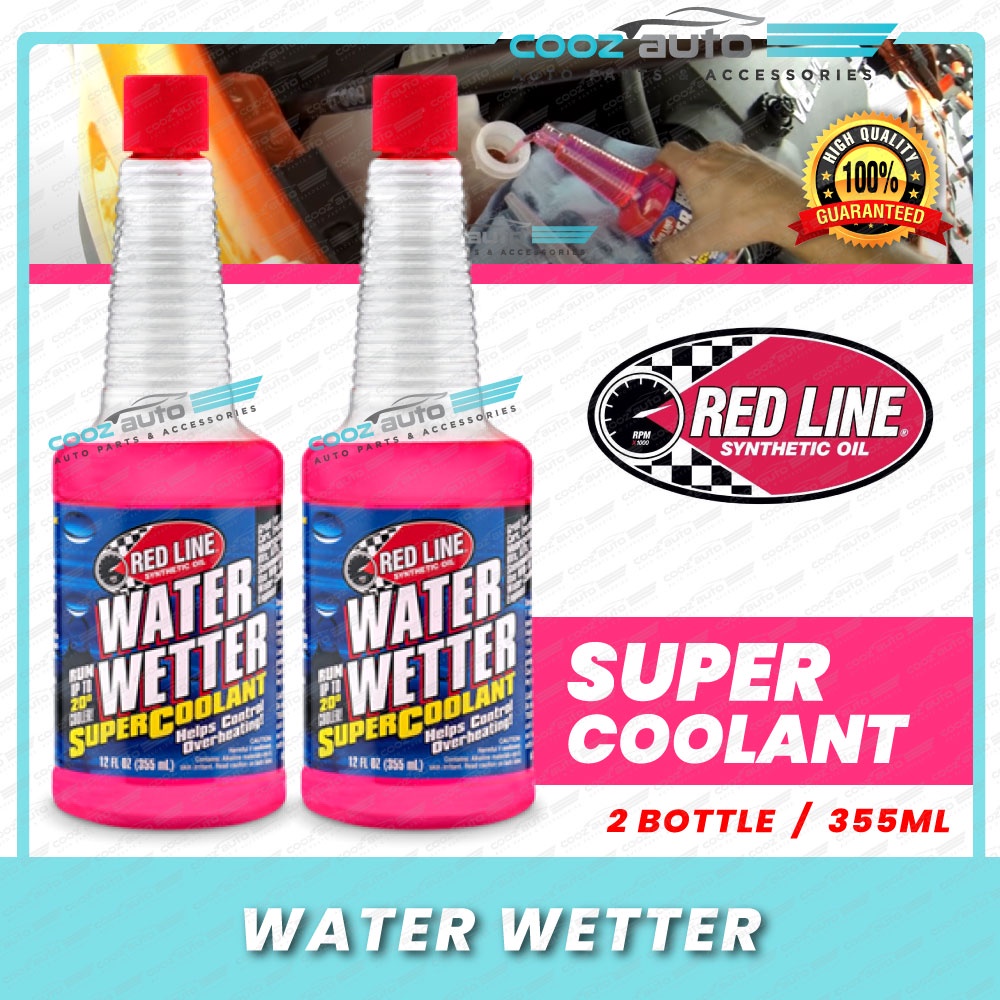 RED LINE Water Wetter Coolant Additives Cooling System Treatment 355ml