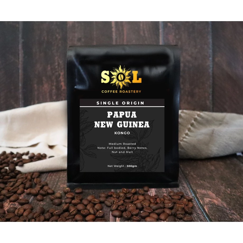 Sol Coffee Roastery Papua New Guinea Kongo – specialty coffee beans Malaysia