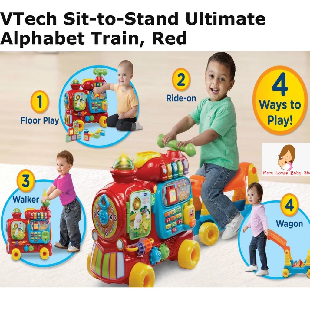 Vtech 4 in 1 Sit To Stand Ultimate Alphabet Train | Shopee Malaysia
