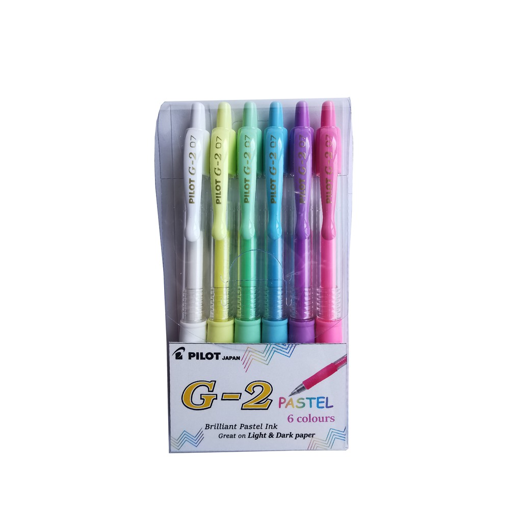 Pilot G2 Retractable Brilliant Metallic Gel Ink Pens in Assorted Color -  Goldspot Pens