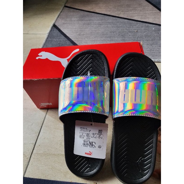 Popcat chrome sale puma slides