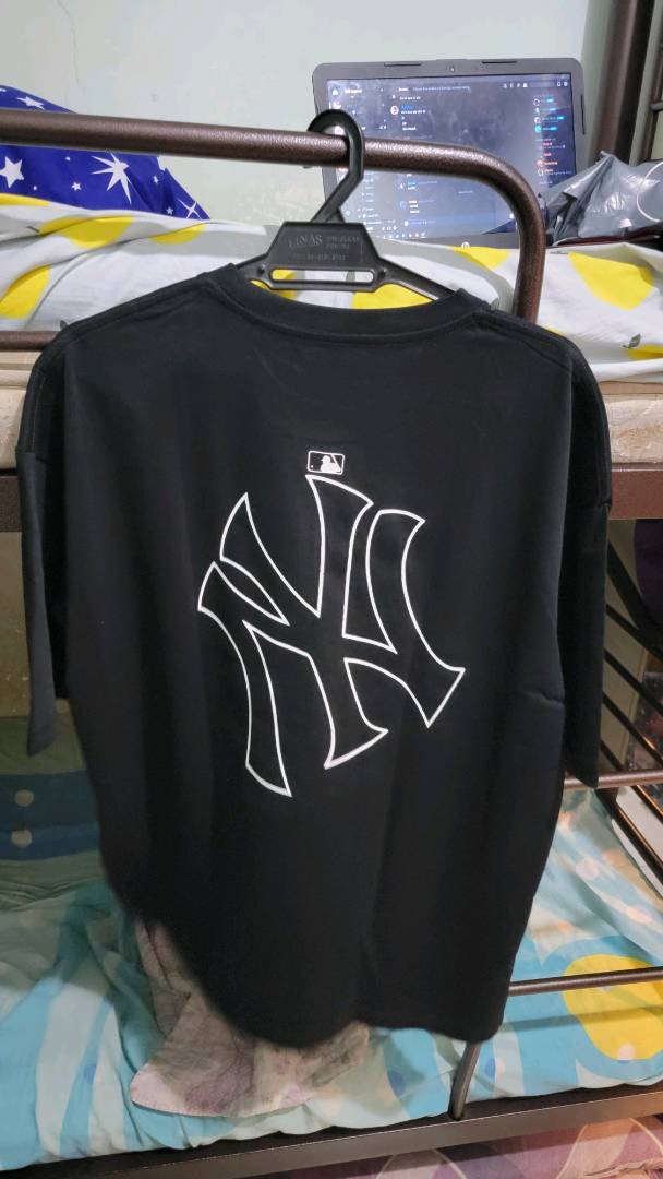 ☈ MLB Korea Yankees T-shirt UNISEX 100 Superior Heavy Cotton