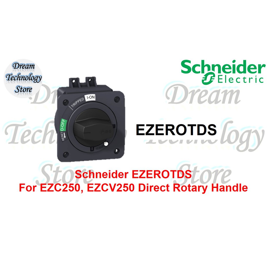 Schneider EZEROTDS For EZC250, EZCV250 Direct Rotary Handle | Shopee ...