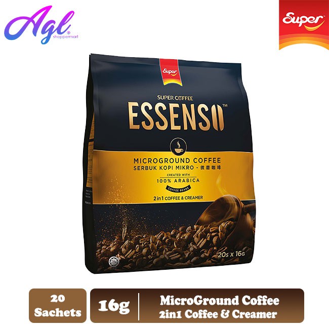 ESSENSO MicroGround Coffee (1pack) -2 in 1 (16gx20s) /3 in 1 (25gx20s ...