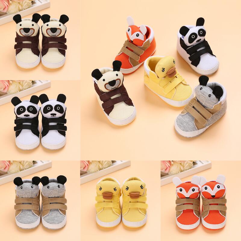 Baby Boy Shoes Cute Cartoon Toddler Shoes Soft Bottom Newborn Walking ...