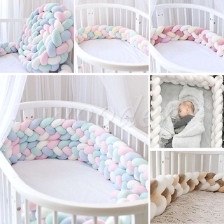 2.2M/3M Baby Bed Bumper Baby Bumper for Boys Girls Baby Cot Bumper Crib  Protector