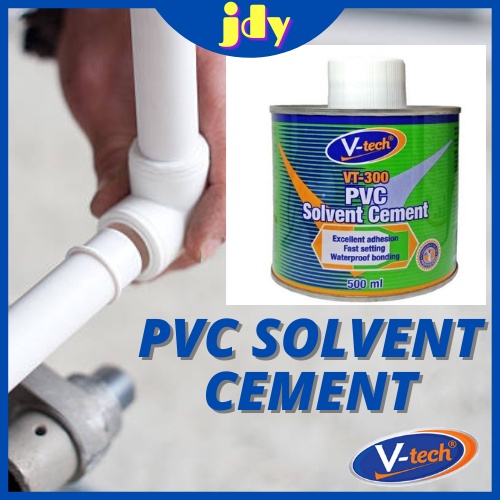 Vtech PVC Solvent Cement PVC Glue PVC Gum VT-300 100ml 500ml | Shopee ...