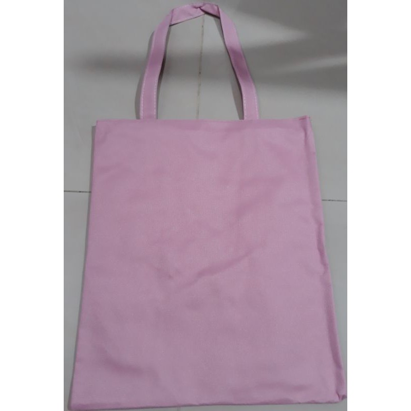 🍁ReadyStock 🍁Canvas Bag Plain Bag Kosong Shopping Tote Bag With Zipper