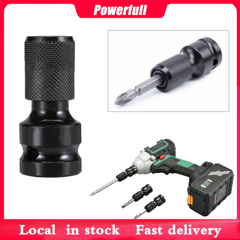 1/2" to 1/4" Hex Shank Adaptor Quick Release Impact Driver Electric