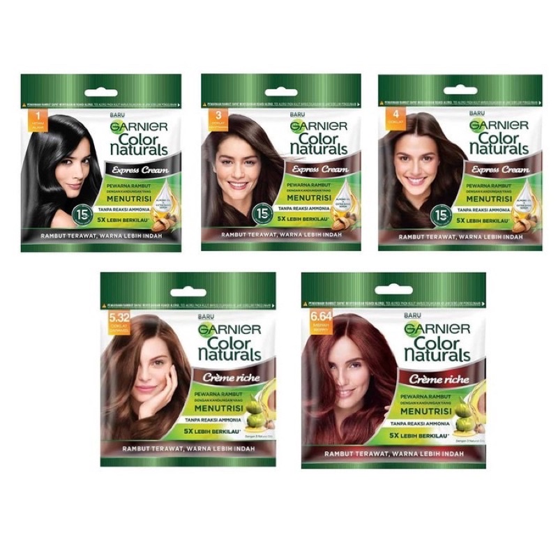 Garnier COLOR NATURALS - NATURAL Hair Colors BY GARNIER | Shopee Malaysia