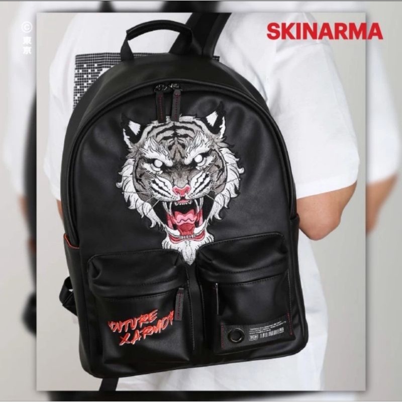 Premium Leather Backpack - Skinarma Shiro | Shopee Malaysia