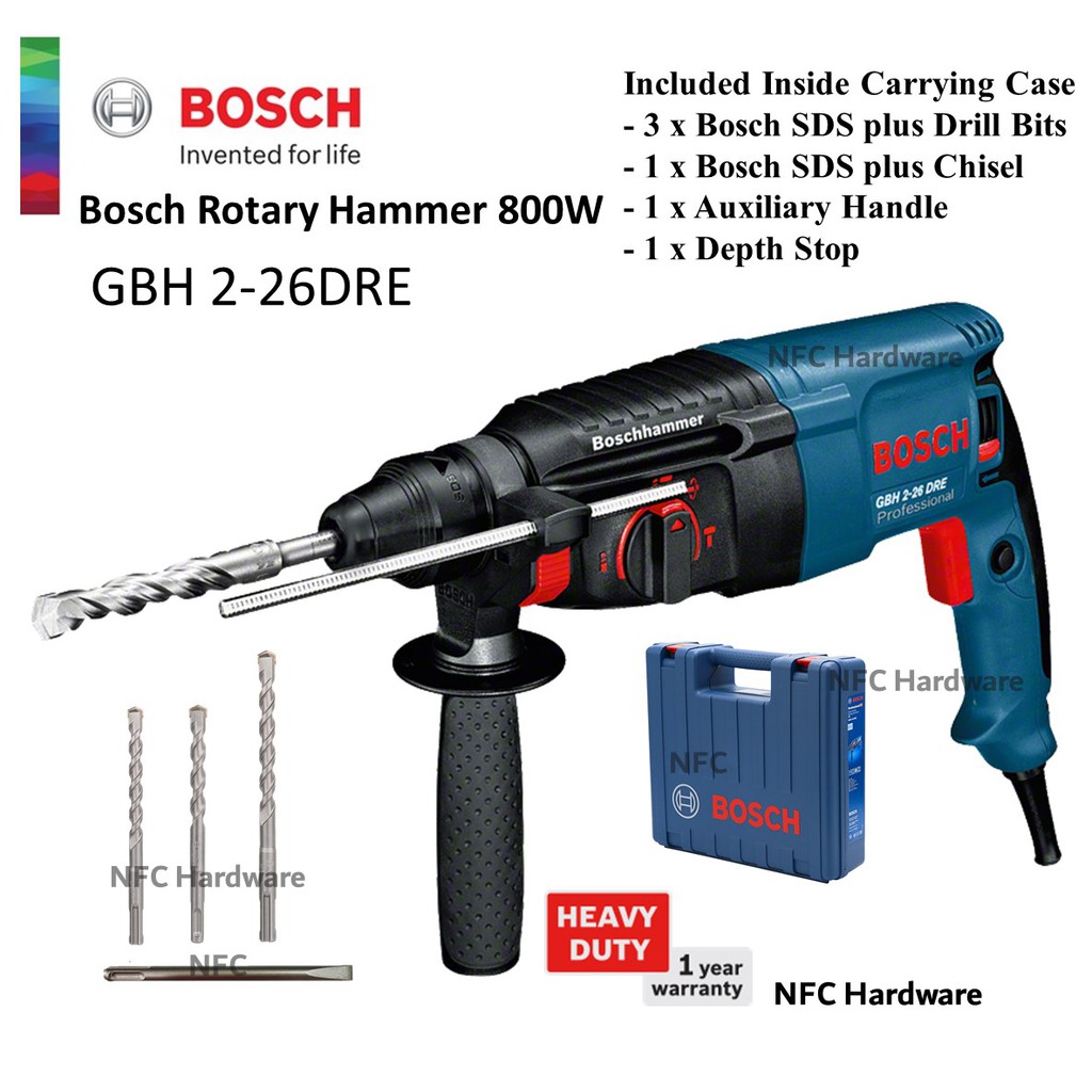 Bosch hammer 2024 drill 800w