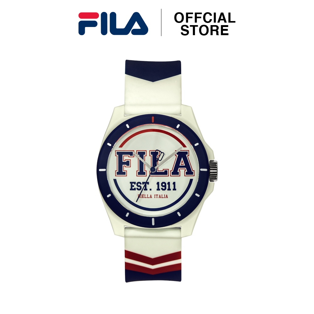 FILA Reinterpret 70 s Collection Unisex Rubber Quartz Watch 38 331 003 Shopee Malaysia