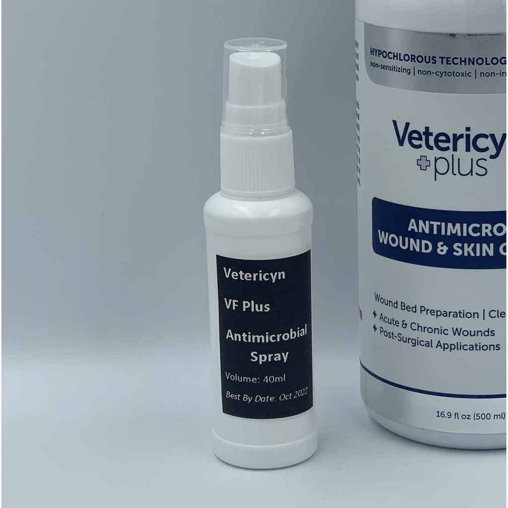 Vetericyn VF Plus Antimicrobial Wound & Skin Cleanser 40500ml for