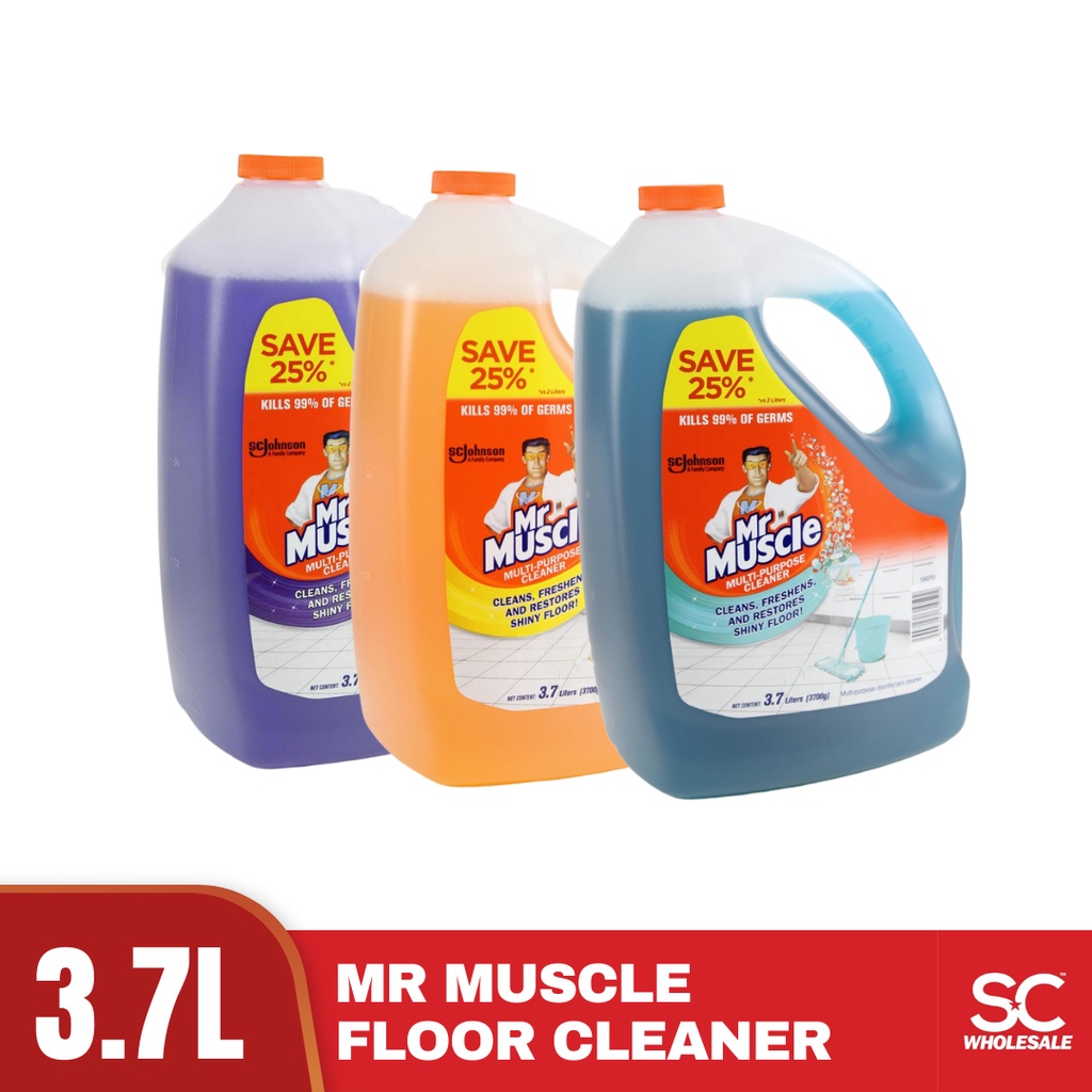 Mr Muscle Multi Purpose Floor Cleaner 3.7L Shopee Malaysia