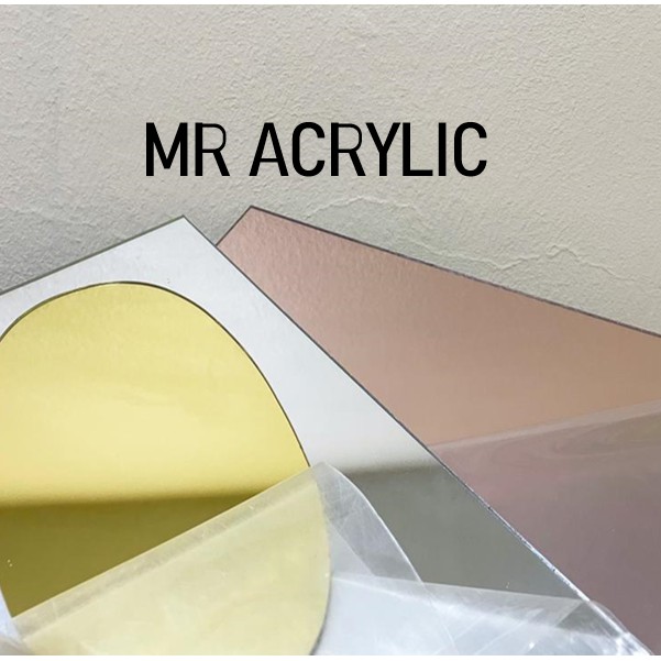 2MM A5 & A4 GOLD SILVER ROSE GOLD Acrylic Sheet, 2mm Mirror Acrylic Sheet for Laser Engraving