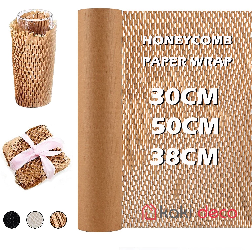 KakiDeco Paper Wrap Kraft Paper Gift Wrapper Biodegradable