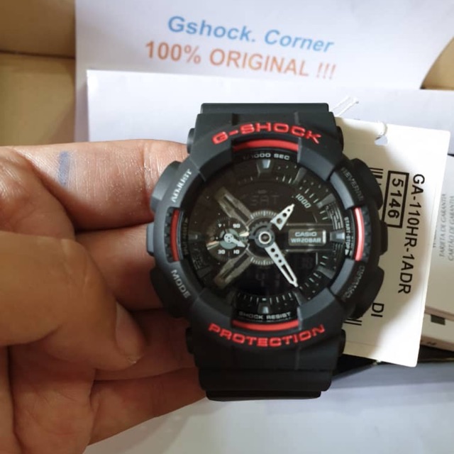 CASIO G SHOCK GA 110HR 1A GA 110HR 1ADR GA 110HR 100 ORIGINAL