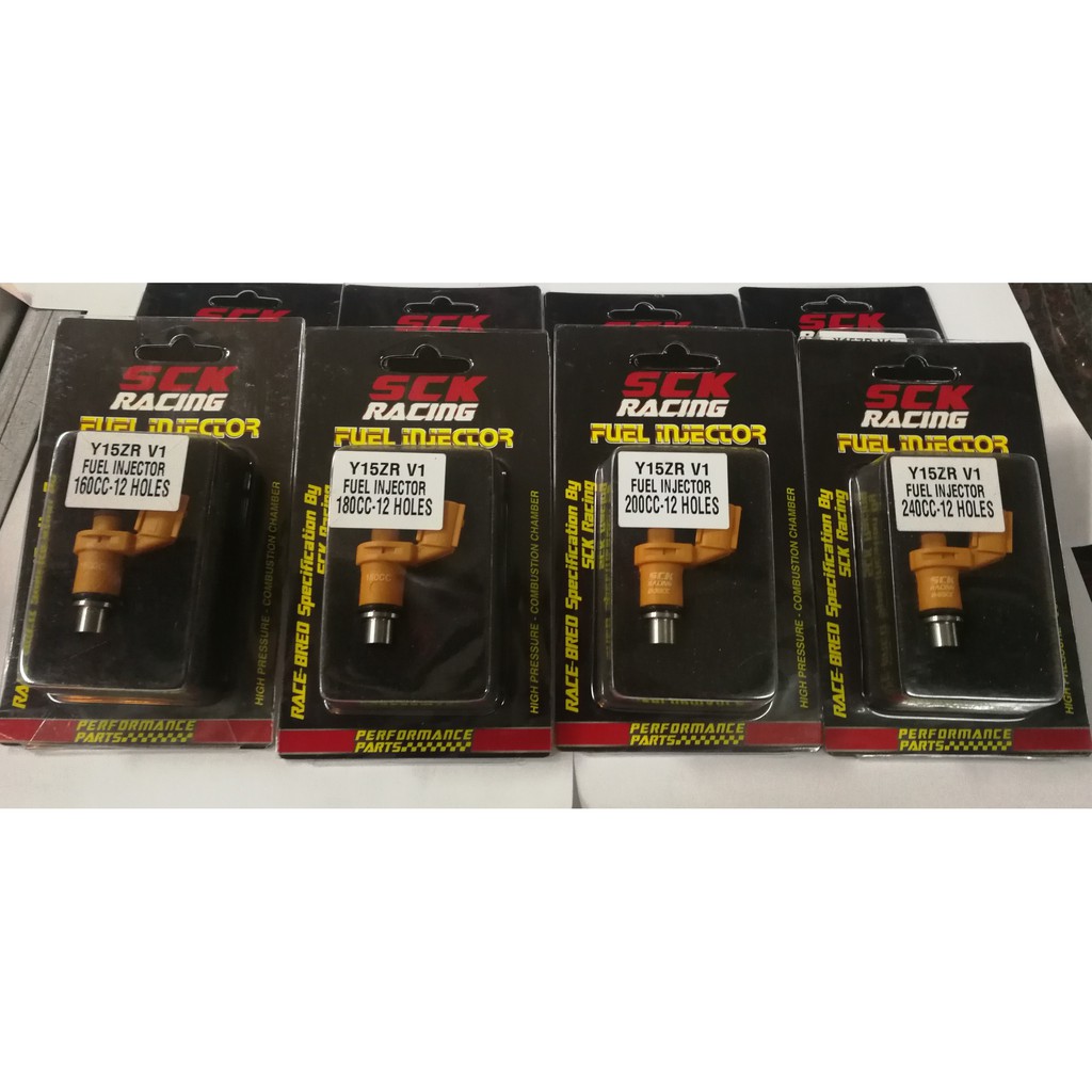 SCK Racing Y15ZR V1 Fuel Injector 150CC-280CC (8HOLE /10HOLE /12HOLE ...