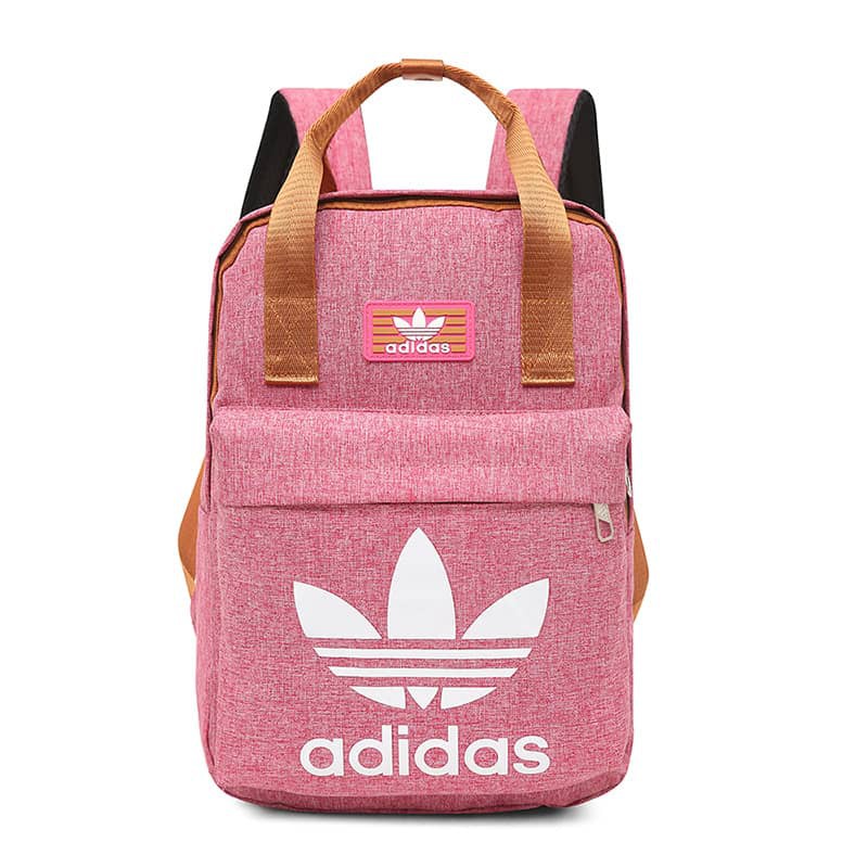 READY STOCK ADIDAS School Backpacks Should Bag Travel Bag Pink