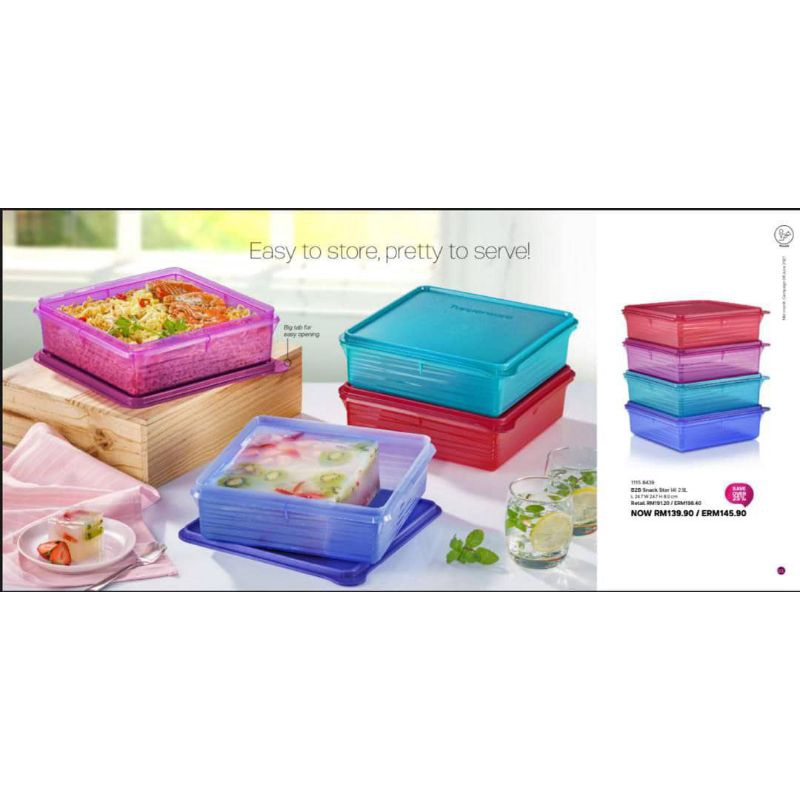 Tupperware B2B Snack Store 2.9L 