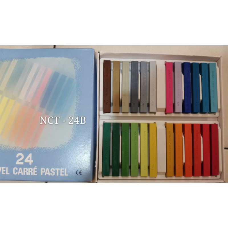 现货Pastel Nouvel Carre Pastel 进口樱花色粉笔24色48色粉彩棒人物风景专用手绘彩色粉笔| Shopee Malaysia NOUVEL CARRE PASTEL 24色 未使用多