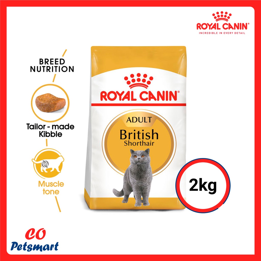Royal Canin Cat Food British Shorthair Adult 2kg Shopee Malaysia