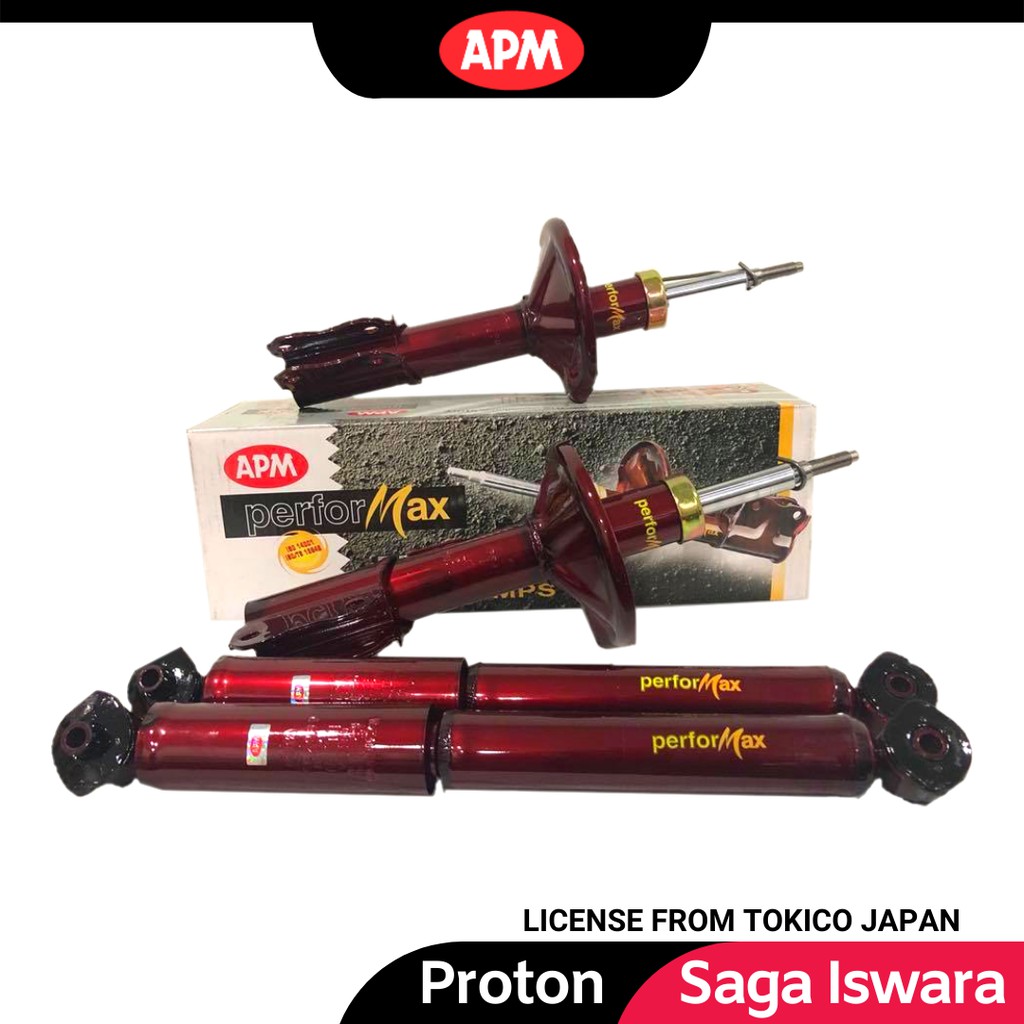 APM Performax Proton Saga Iswara Sport Absorber Front Rear Set