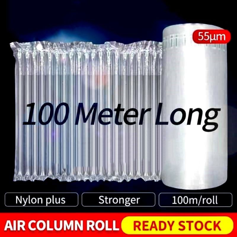 100 Meter Inflatable Air Bubble Packaging Wrap Air Packinging ...