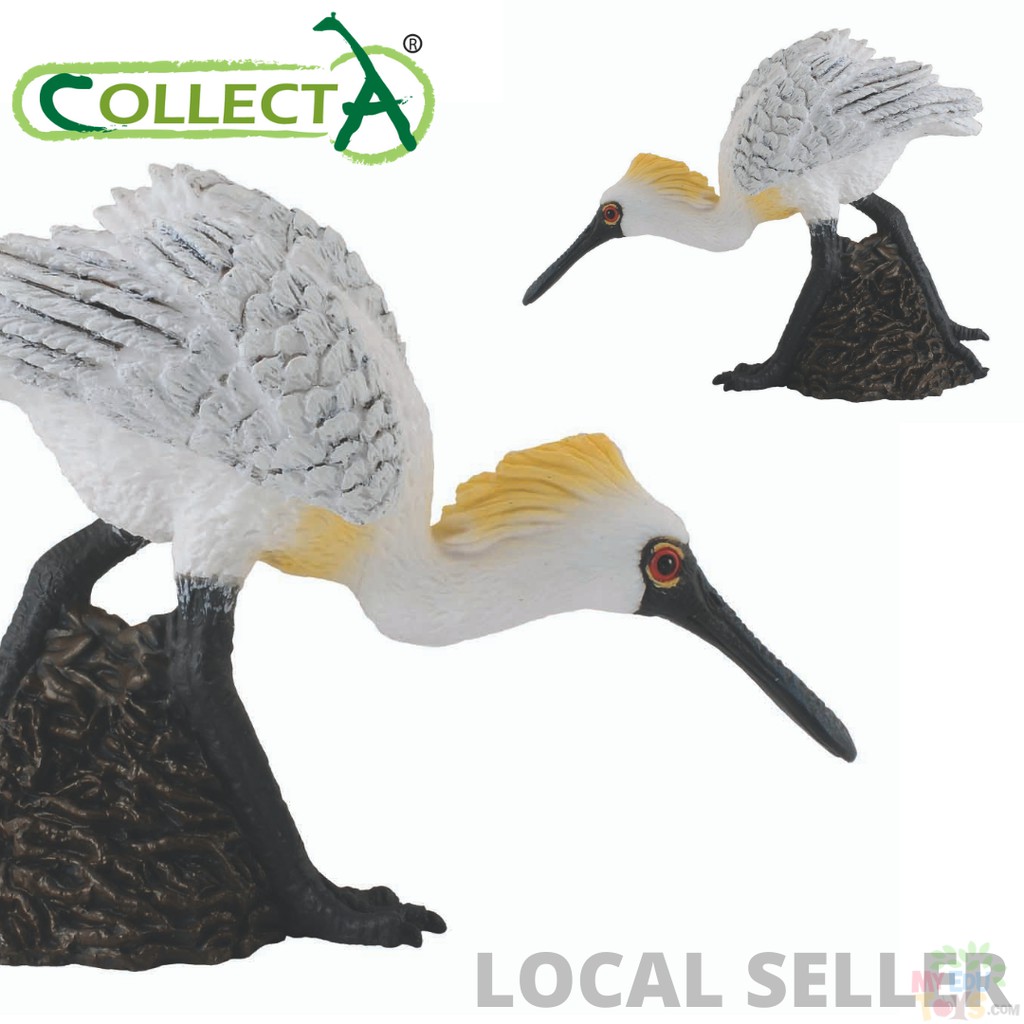 Black-Faced Spoonbill - Walking - Collecta 88397 Bird Wild Life Animal ...