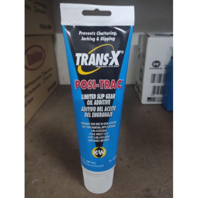 K&W TRANSX POSI TRAC LIMITED SLIP GEAR OIL ADDITIVE (207ML) Shopee